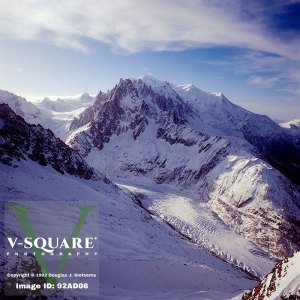 92AD06 - La Vallee Blanche, Chamonix, France